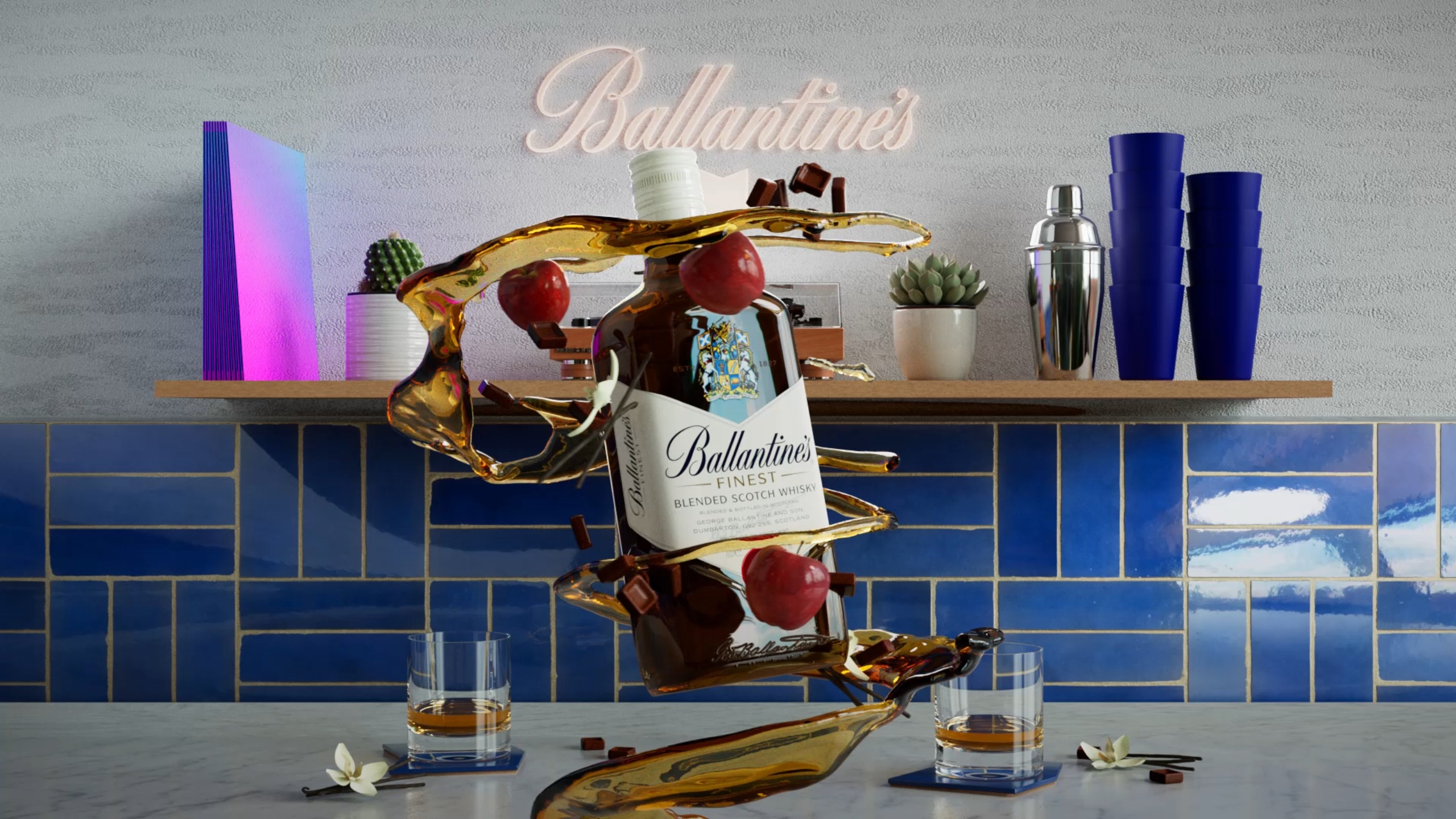 WHISKY BALLANTINES FINEST EST1X1 - imagen 4
