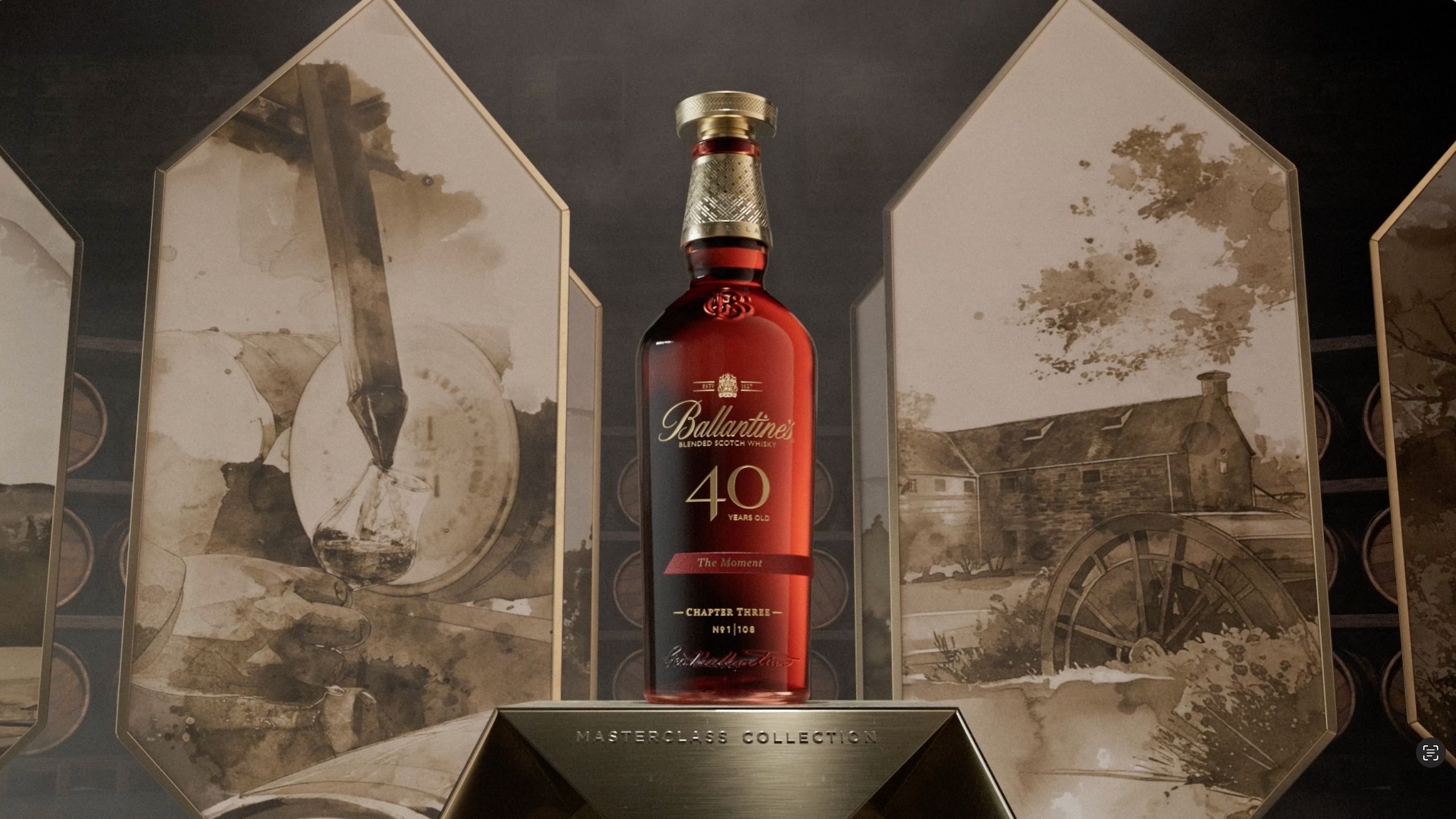 ballantine's 40 year old: chapter 3, the moment