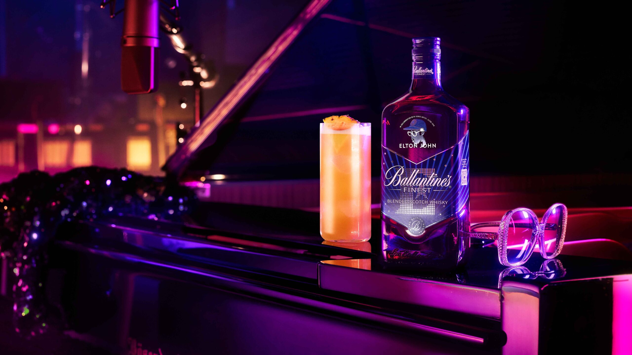 Ballantine's Fines x Elton John limited edition true music icon