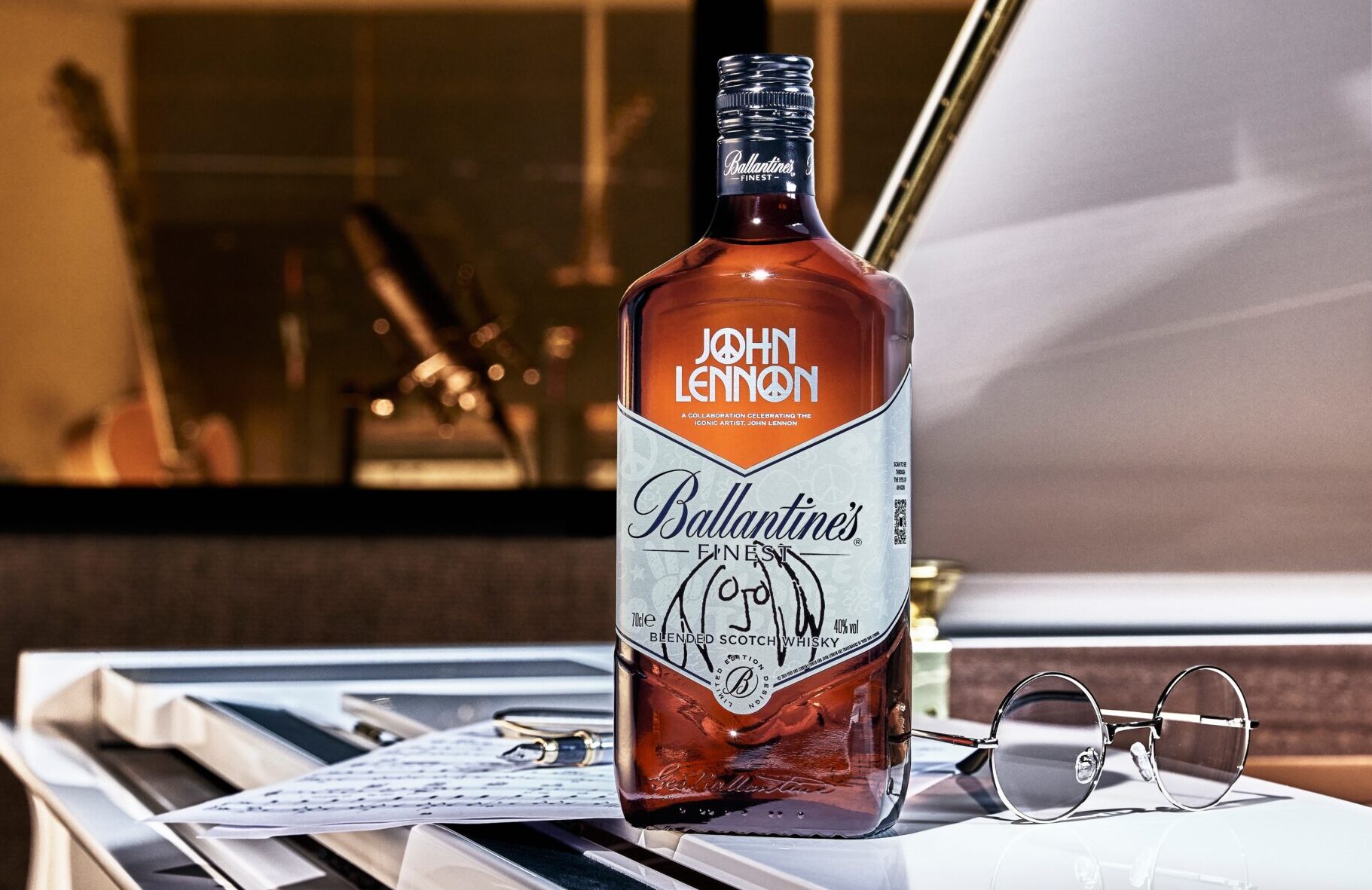 Ballantine's x John Lennon limited edition true music icon