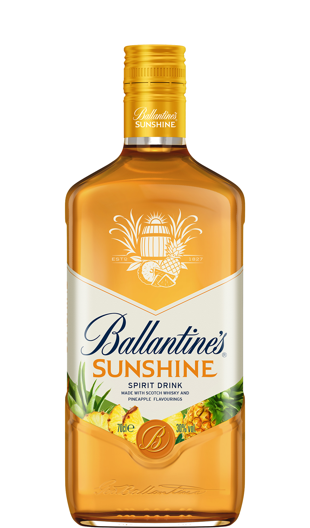 Ballantine's SUNSHINE スピリッツ 700ml Ballantine's Sunshine - Scotch Whisky & Pineapple Drink - Ballantine's