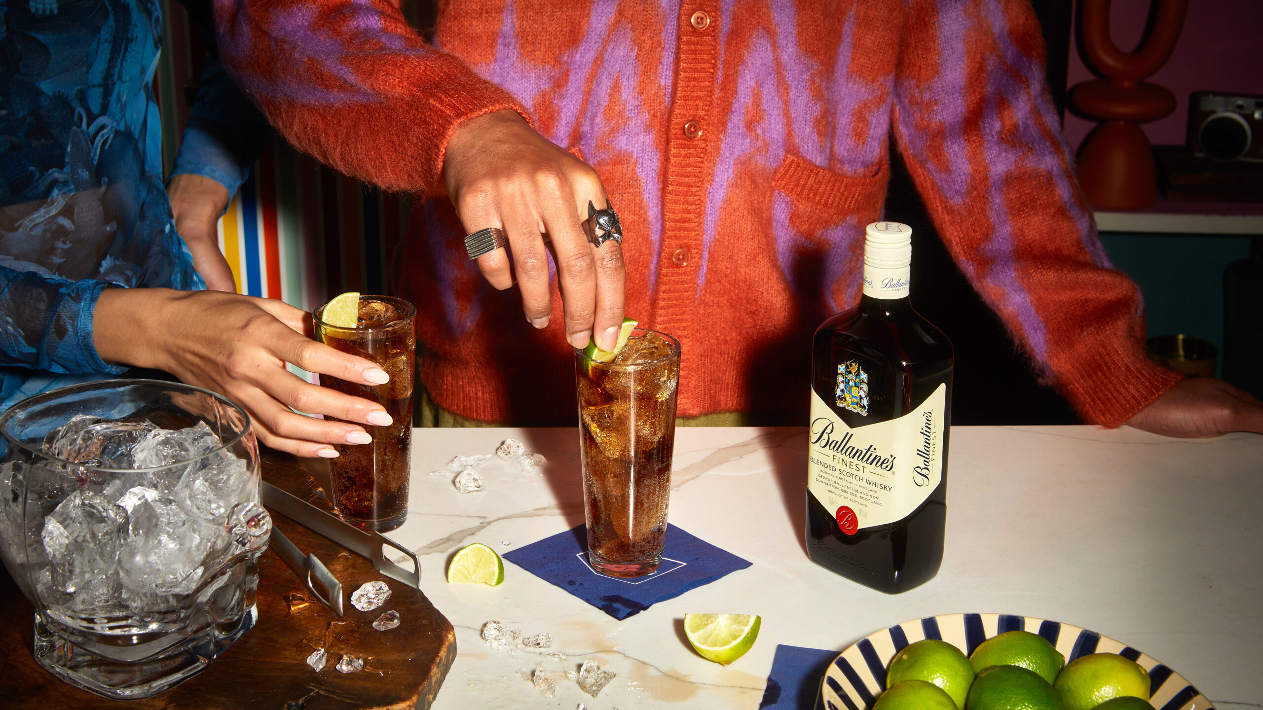 Ballantine's and Cola