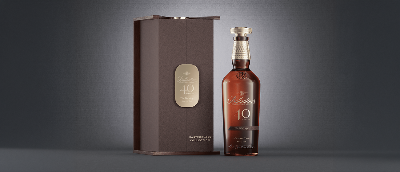 Ballantine's 40 YO the waiting whisky