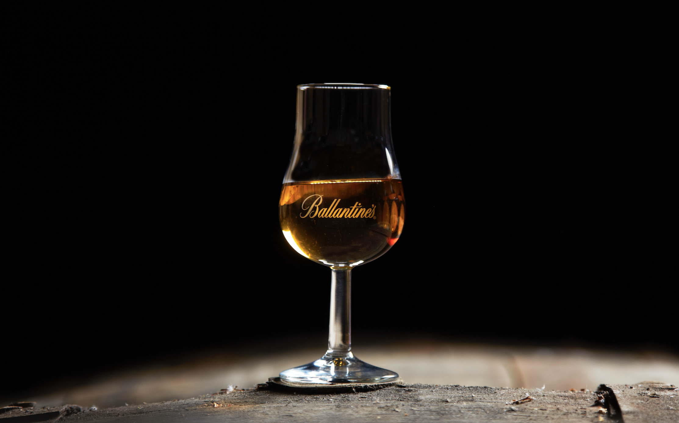 Ballantine's Whisky Glass