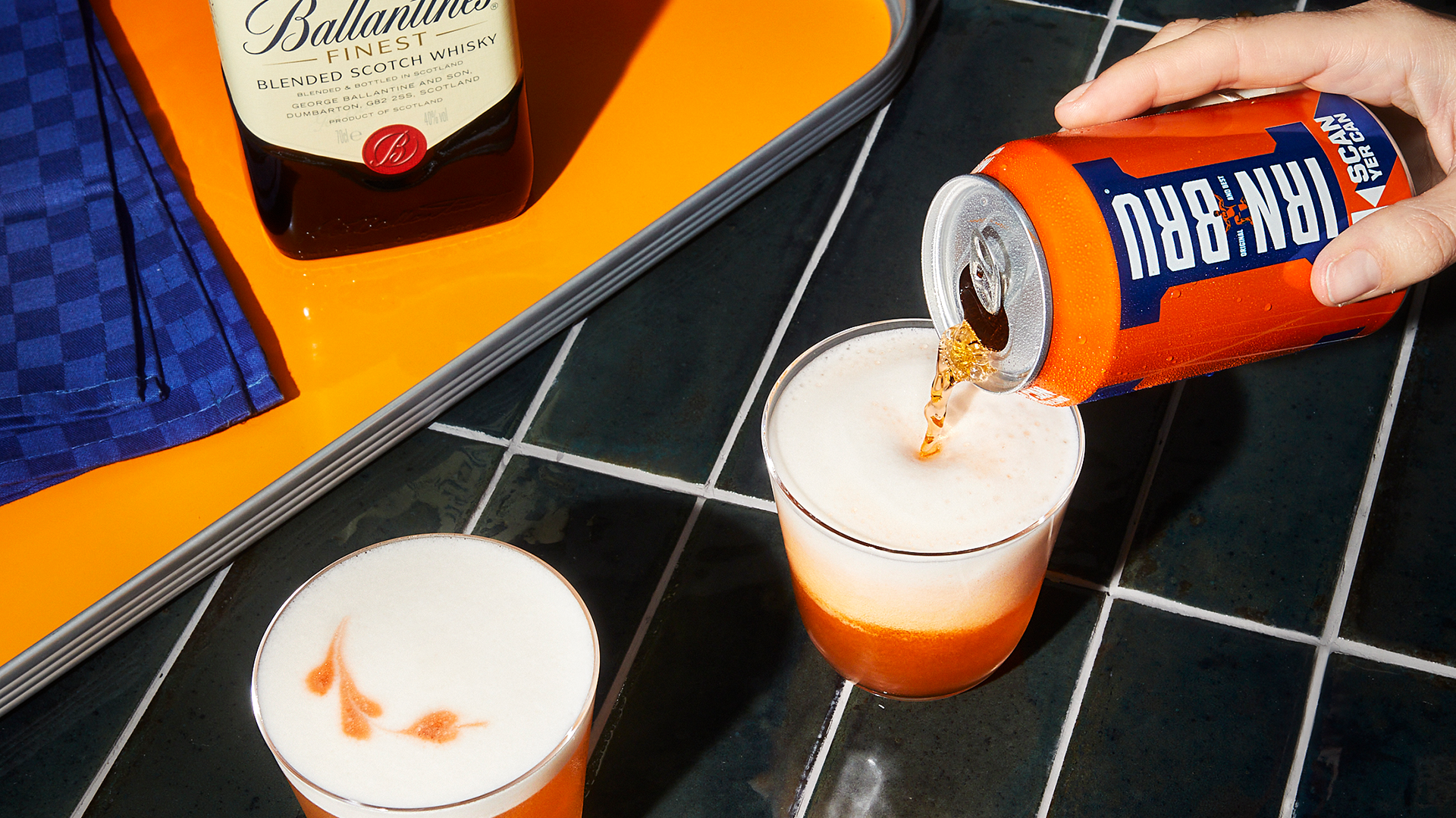 Irn-Bru Whisky Sour