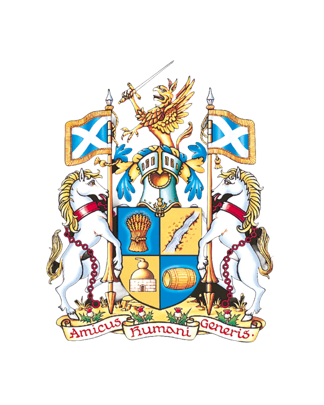 Ballantine's heraldic arms