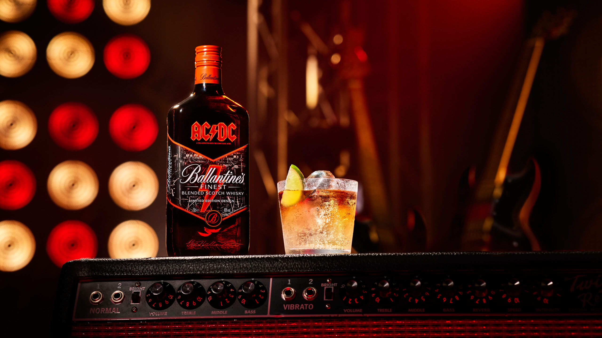 Ballantine's x AC/DC limited edition true music icon